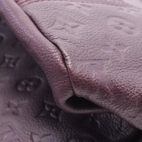 LOUIS VUITTON Artsy MM Shoulder Bag Monogram leather Aube Purple Used - Picture 7 of 7